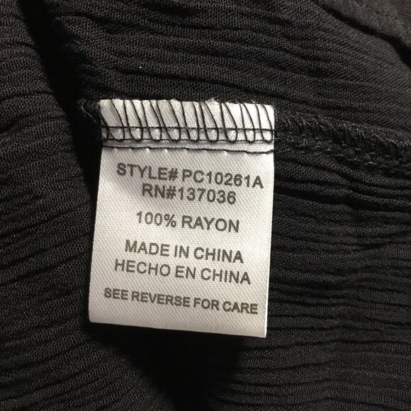 Spaghetti strap low back lightweight floaty summer skirt size Medium beachy boho - Picture 8 of 8